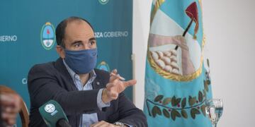 El titular de la DGE, José Thomas aseguró que los directores de las escuelas deberán resolver la presencialidad en las clases. Gentileza Gobierno de Mendoza