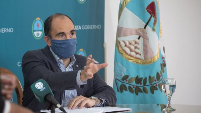 El titular de la DGE, José Thomas aseguró que los directores de las escuelas deberán resolver la presencialidad en las clases. Gentileza Gobierno de Mendoza