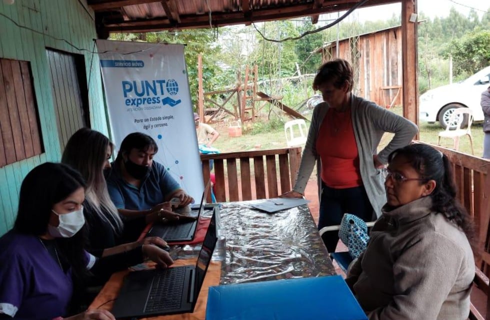 Nuevo operativo del programa Punto Express en Eldorado