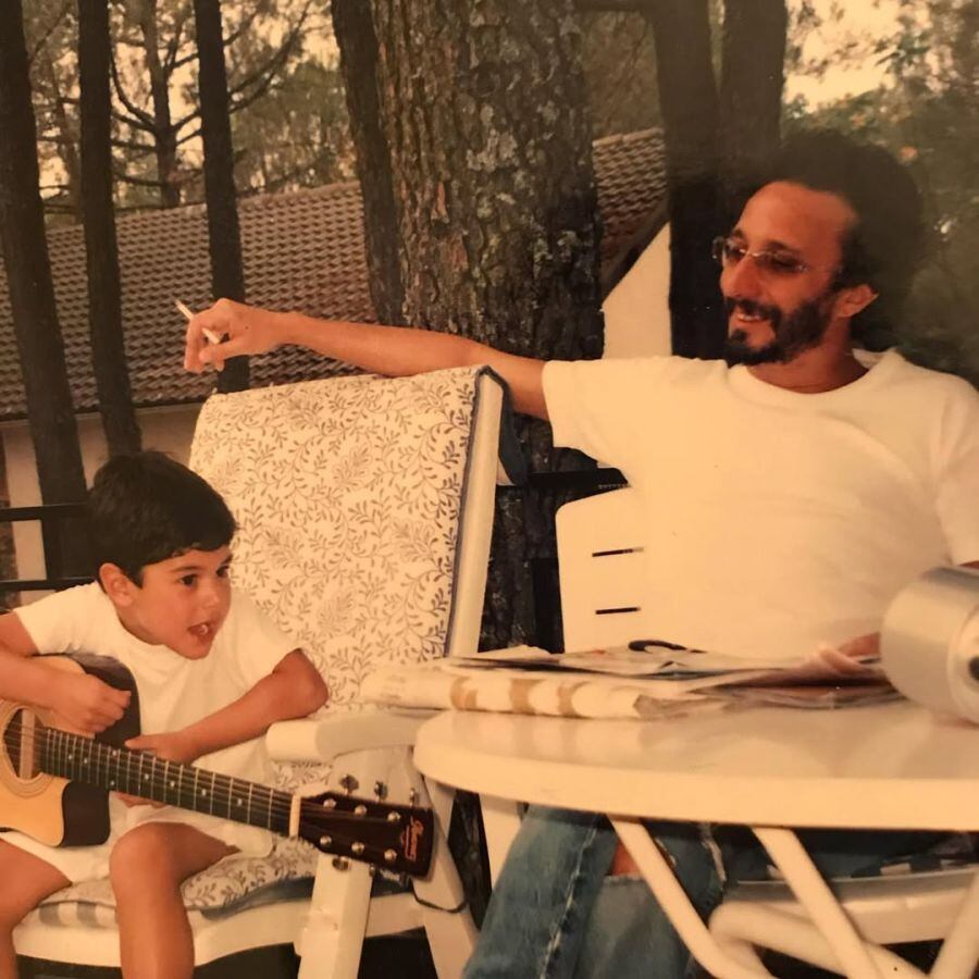 Fito Páez y Martín Páez