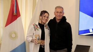 Jazmín Aragón y Esteban Avilés.