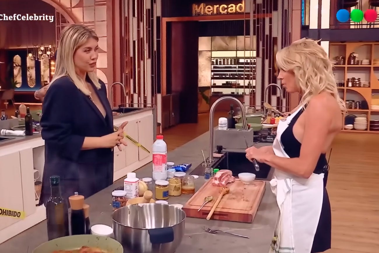Wanda y Yanina en MasterChef. Foto: captura pantalla