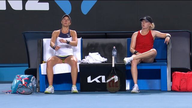 "Nachu" y su pareja tuvieron dos match point a favor en el desempate. (ESPN)