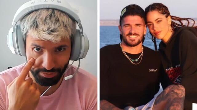 Kun Agüero habló sobre Rodrigo de Paul y Tini Stoessel.