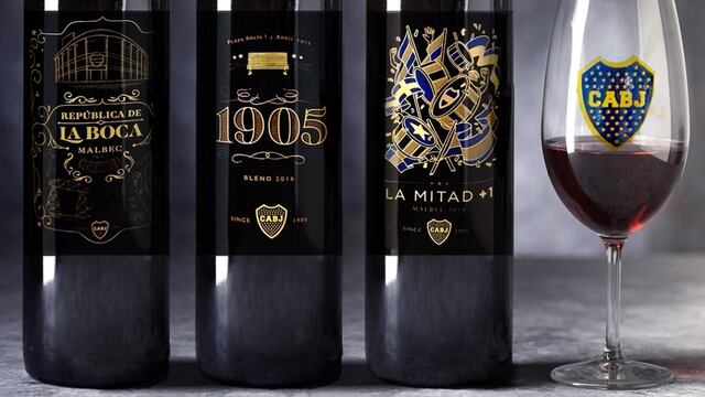 Los clubes célebres del fútbol que tienen sus propios vinos mendocinos.