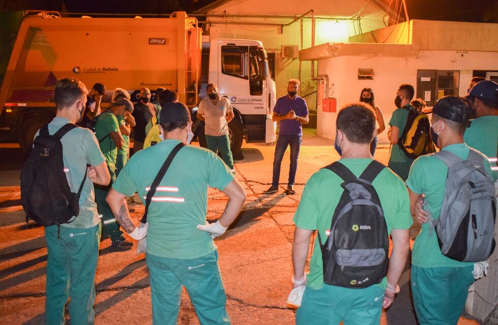 Darío Cocco se reunió con los recolectores de residuos