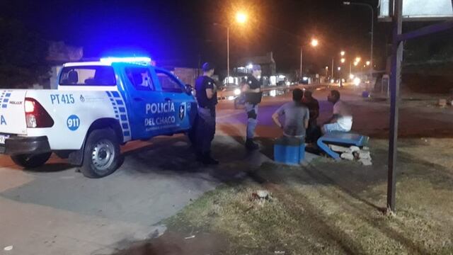 Personal de la Policía del Chaco desplegó operativos en todo el Gran Resistencia.