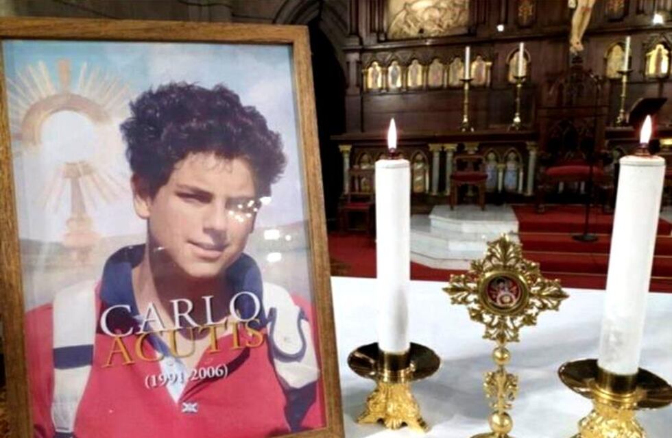 Llega al sur mendocino una reliquia de Carlos Acutis, el “beato millenial”