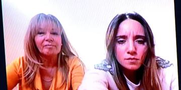 Patricia Coria y Natalia María Pablo, las esteticistas imputadas por la causa de presunta prostitución.