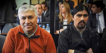 Lázaro Baéz y su hijo Martín. / Foto: Federico López Claro/Archivo
