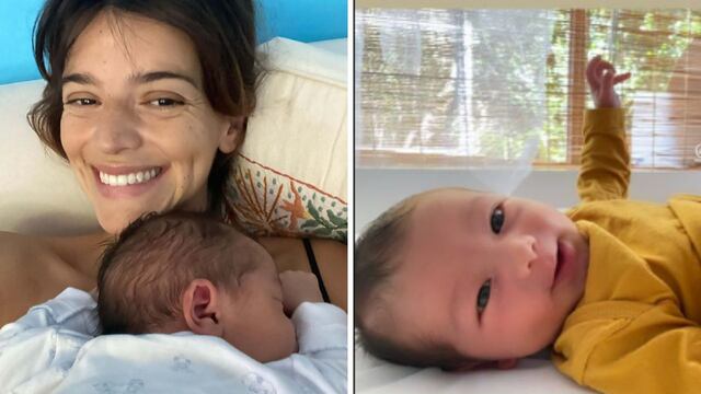 Calu Rivero celebró el primer mes de vida de Tao mostrando cuánto creció.
