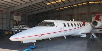 El hermano de la médica señalada fue trasladado en el avión sanitario provincial. Diario Huarpe