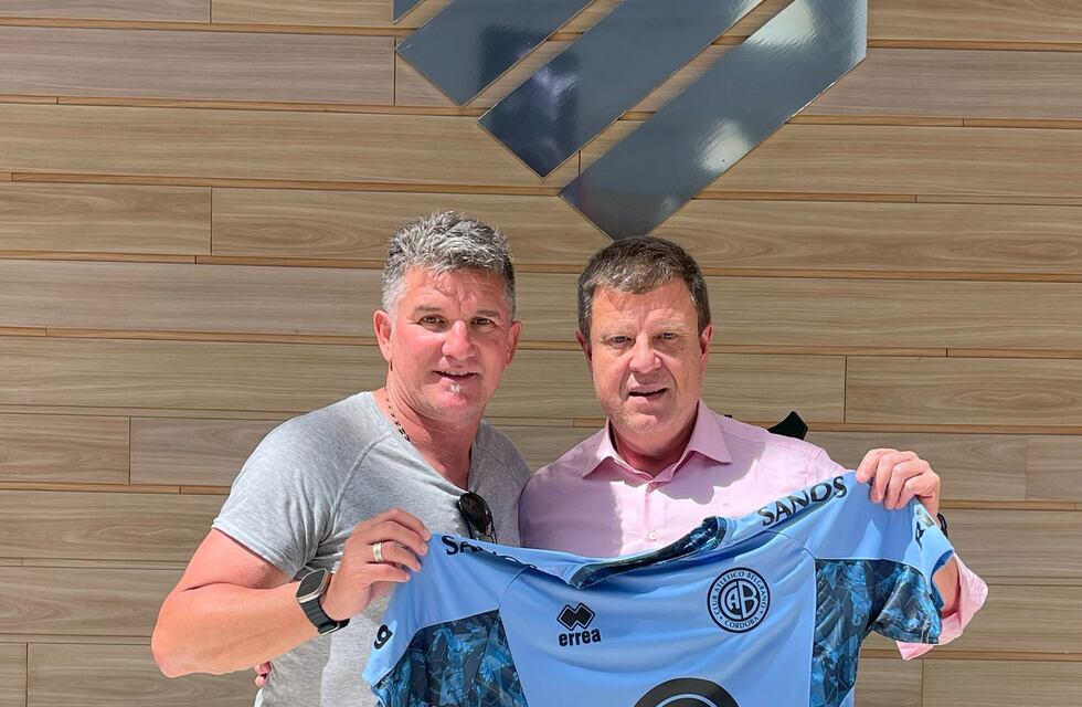 Belgrano: el Luifa Artime estrechó lazos con el club que compró a Bruno Zapelli