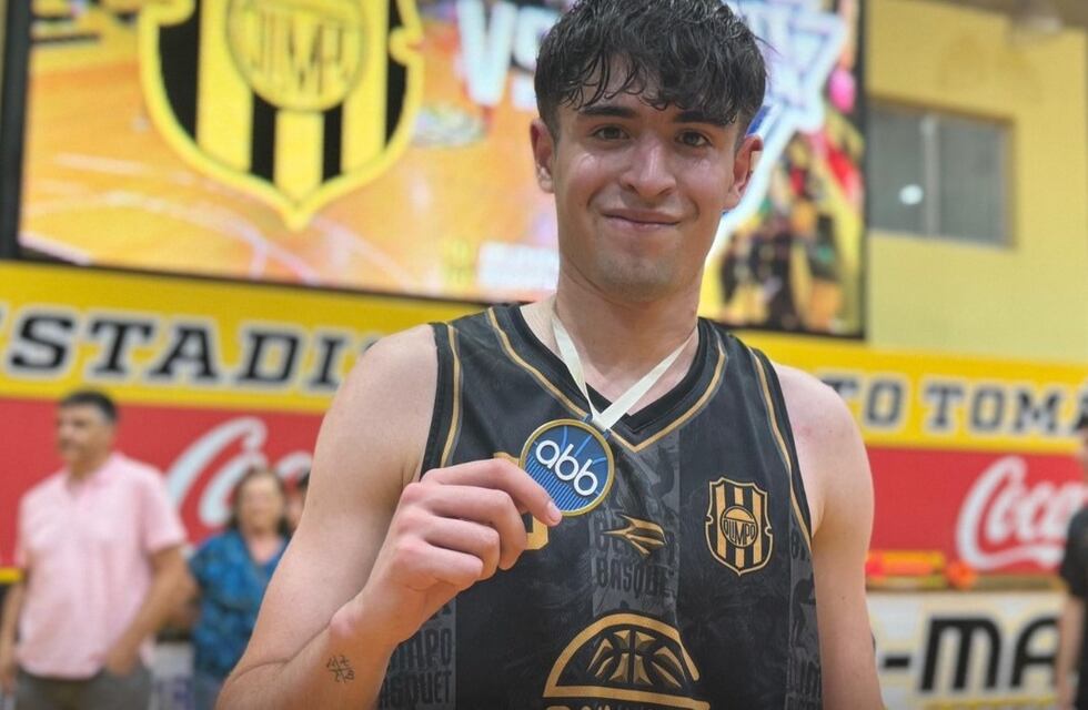 Básquet: el puntaltense Lautaro Jaimes es campeón U 17 con Olimpo