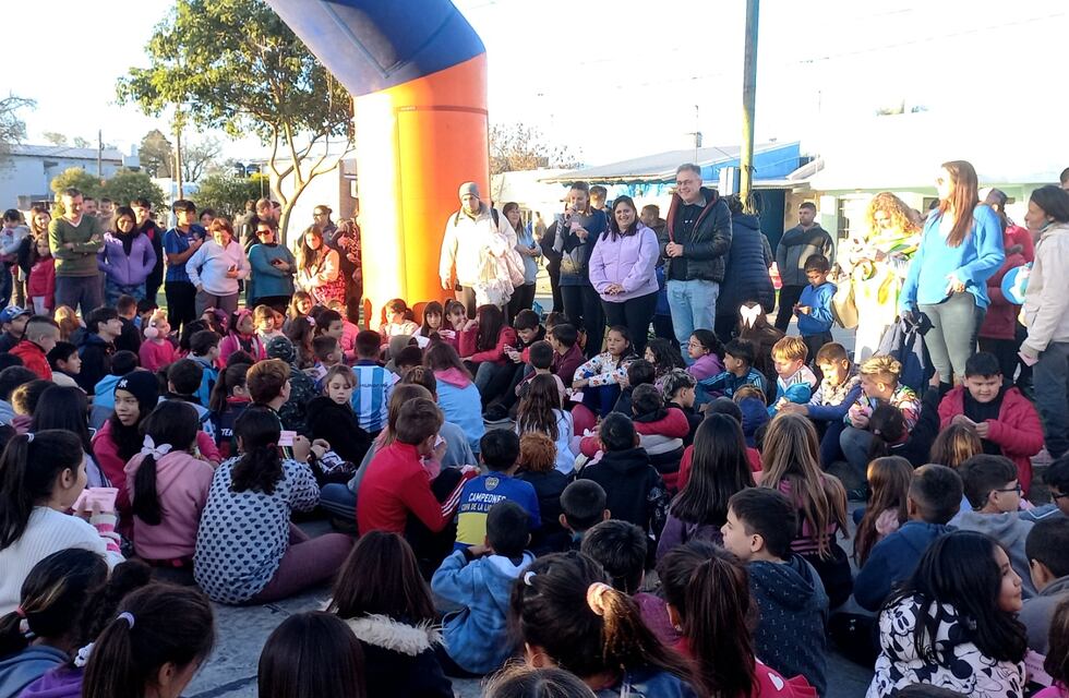 Luis Castellano participó de eventos barriales