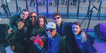 Garúa, la banda puntaltense que editó su primer disco.