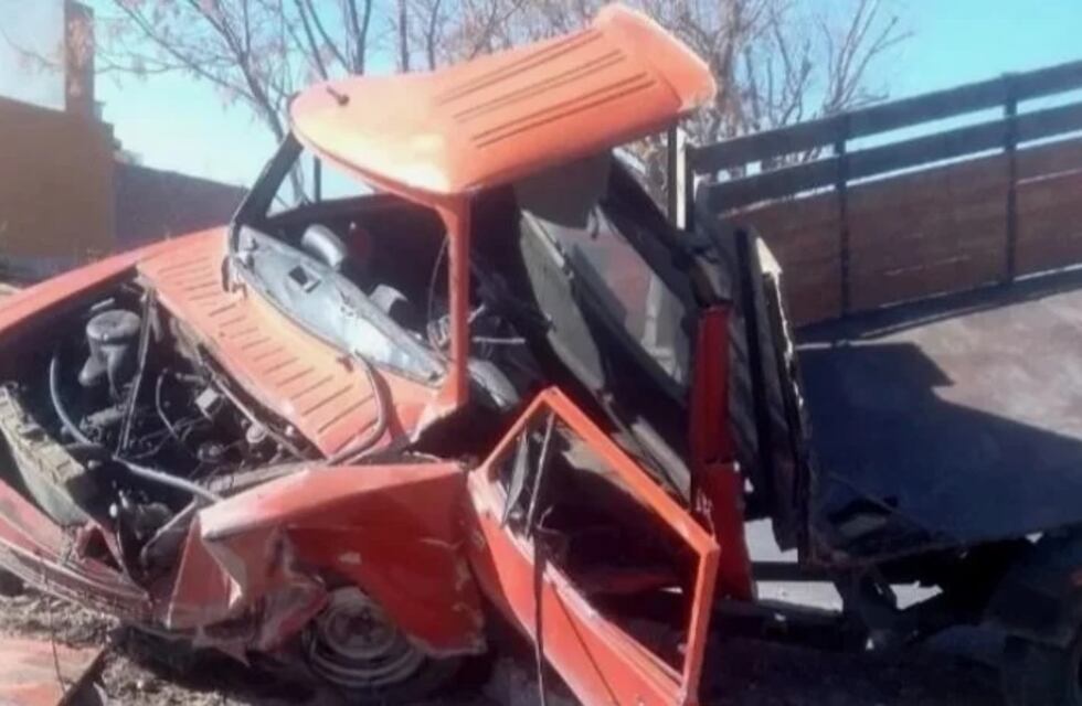Falleció un hombre de 63 años tras volcar en su camioneta el martes en Pocito