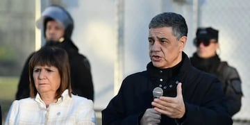 Patricia Bullrich y Jorge Macri.
