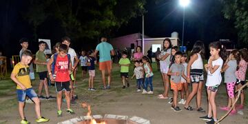 Primer fogón infantil en Tránsito