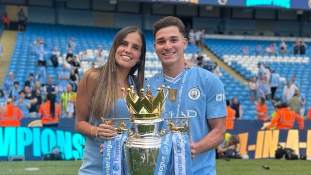 Interna entre la novia de Julián Álvarez y la familia del futbolista.