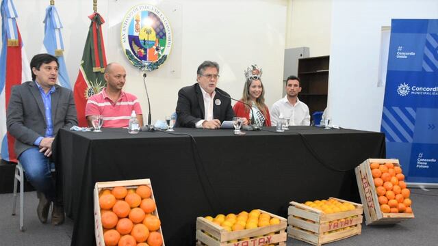 Se presentó la Fiesta Nacional de la Citricultura.