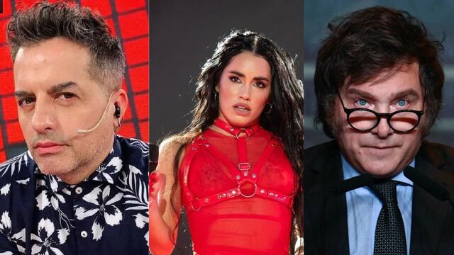 El conductor apuntó contra el presidente tras criticar a la cantante.