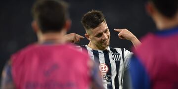 Rodrigo Garro, clave con sus goles, sobre todo el segundo, que fue de lo mejor de la fecha para el 2-0 de Talleres ante River (Javier Ferreyra / La Voz)