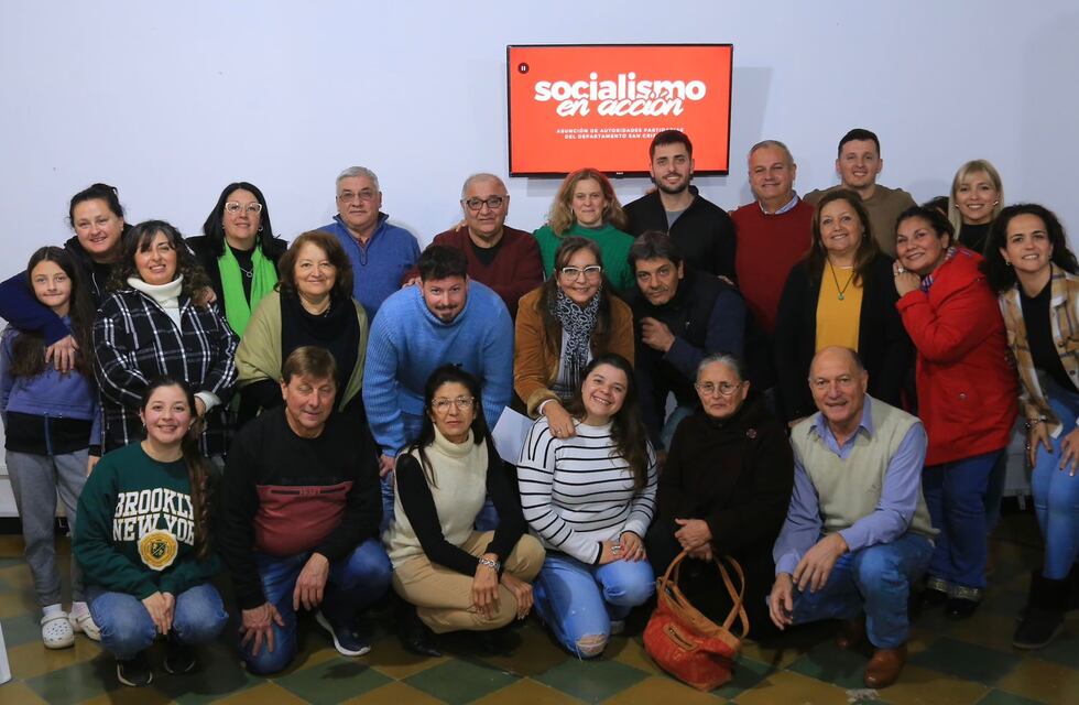 El Partido Socialista presentó a las nuevas autoridades del Departamento San Cristóbal