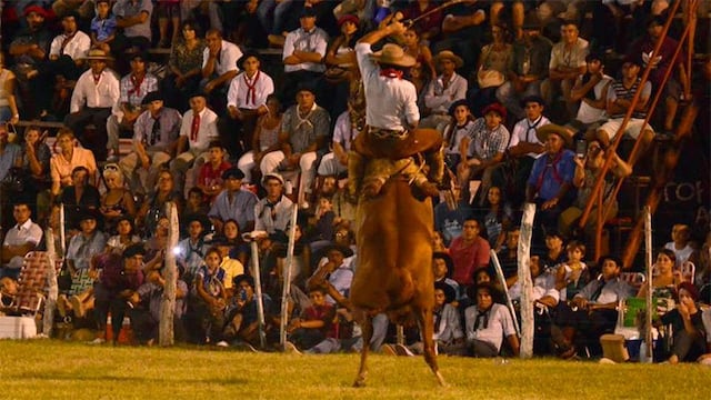 Festival de Jineteadas y Folclore de Diamante. Foto: Web.