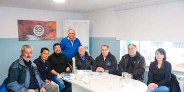 El intendente de Tolhuin se reunió con excombatientes de Malvinas