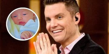 Papá orgulloso: Santiago del Moro celebró los 8 meses de Santa y enterneció Instagram con una foto especial.