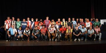 Presentación de la Copa Centenario de la Liga Rafaelina de Fútbol