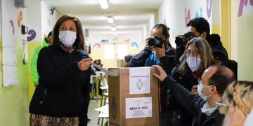 Arabela Carreras ve a las PASO 2021 en Río Negro con "muchas expectativas".