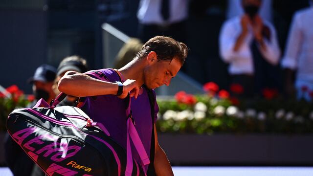 Rafael Nadal no pudo vencer a Alexander Zverev.
