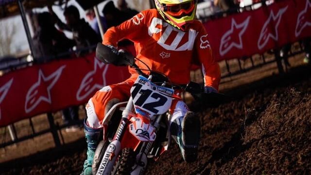 Santino Riba piloto motocross Arroyito