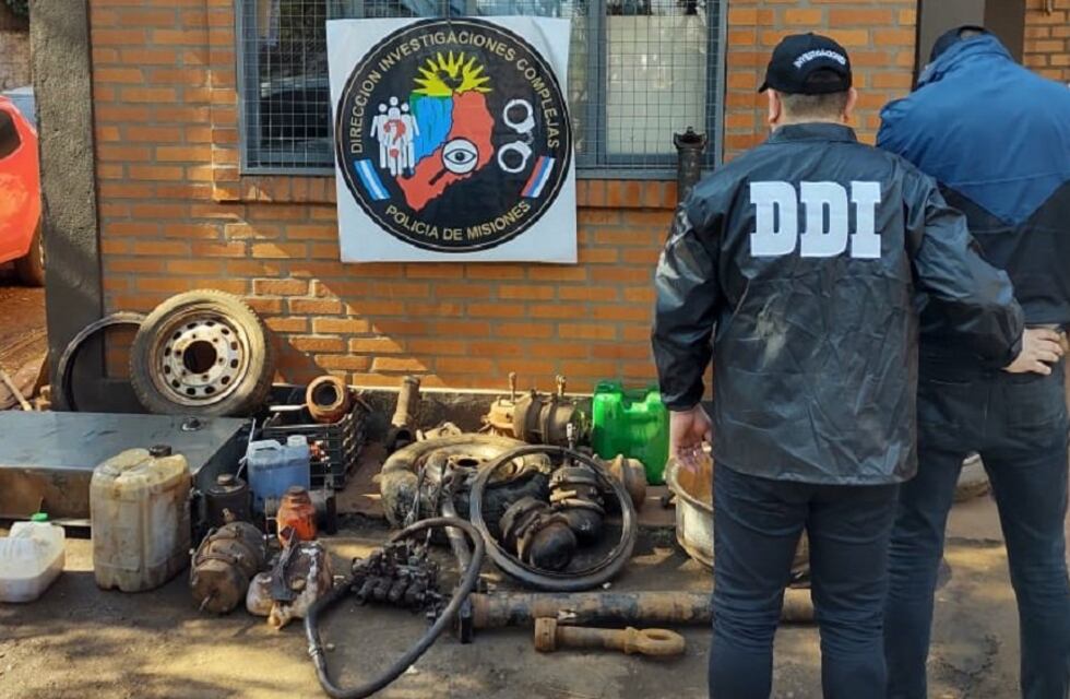 Detuvieron a un empleado de un taller municipal por robar objetos de la dependencia