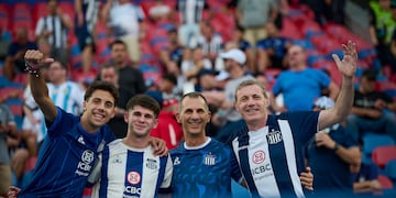 Los hinchas de Talleres ocuparon una de las cabeceras del estadio la Nueva Olla (Gentileza Liga Profesional y Club Talleres).