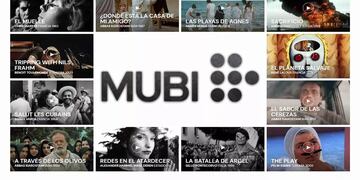 MUBI, plataforma de streaming.