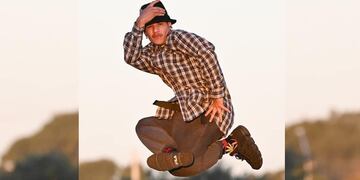 Kevin Sosa, el puntano que llevó el arte callejero a Got Talent Argentina.