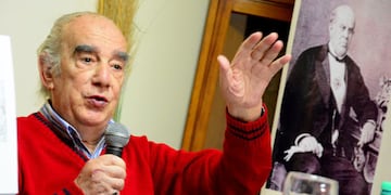 El artista Alberto Musso.