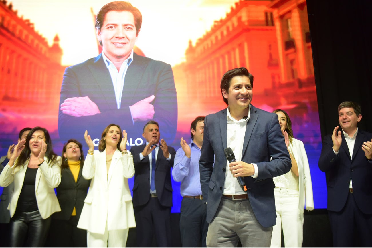 Lanzamiento de campaña de La Libertad Avanza.  (Nicolás Bravo / La Voz)