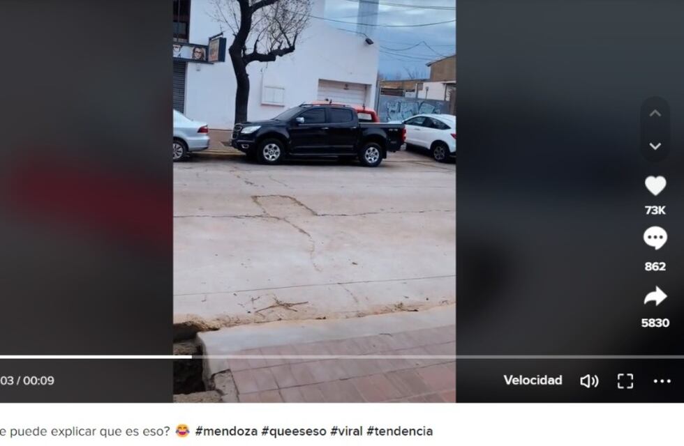 Un auto mendocino con un particular look y mucho glamour se volvió viral