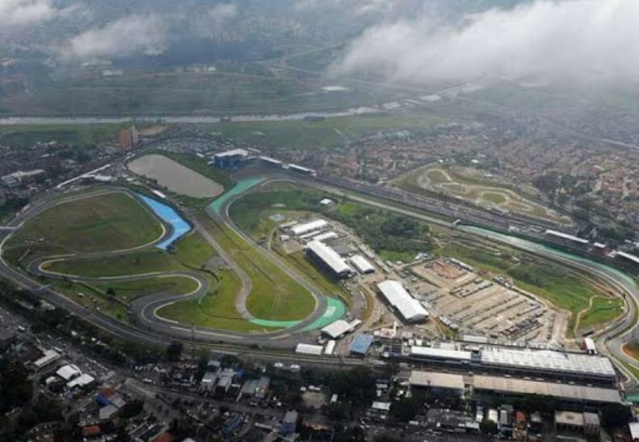 El GP de Brasil se realiza en el circuito de Interlagos.