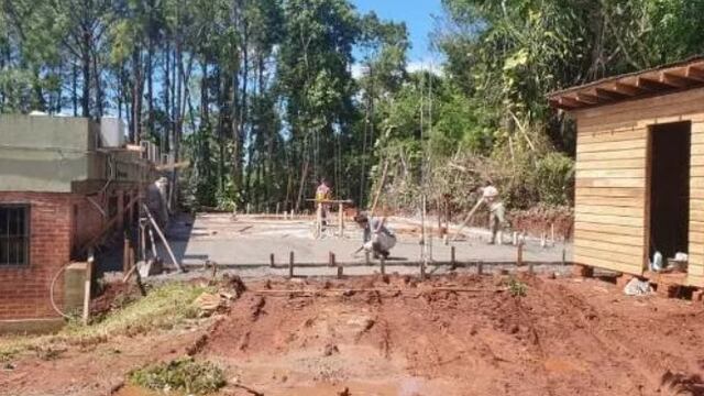 Construyen el nuevo sector oncológico del Hospital Samic de Eldorado