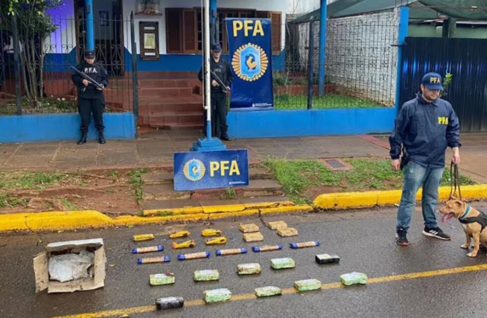 Puerto Iguazú: pretendía enviar cocaína por encomienda y fue detenido