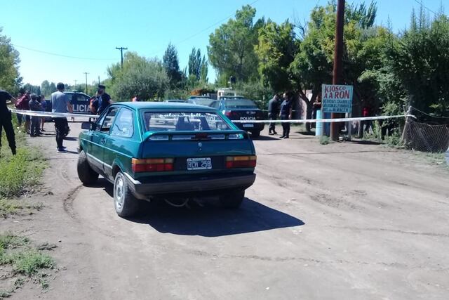 Calle 5 y L de General Alvear, es donde se cometió el crimen. Gentileza Luis Alberto Sánchez Bastías