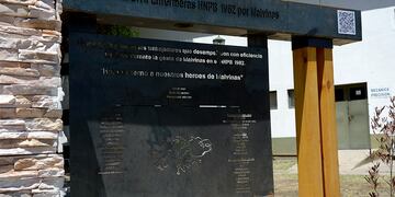 Inauguraron el Monumento “Enfermeras Hospital Naval Puerto Belgrano 1982 por Malvinas”