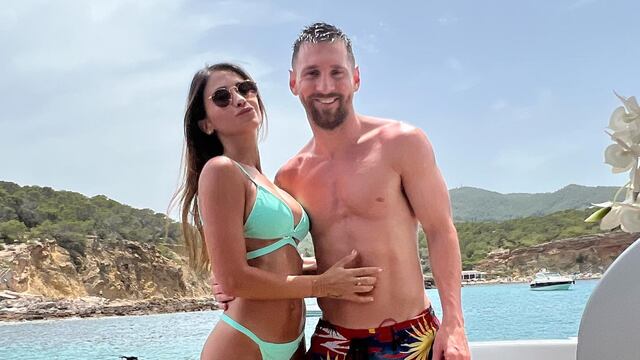 Cómo es el yate soñado en el que vacacionen Antonela Roccuzzo y Lionel Messi.