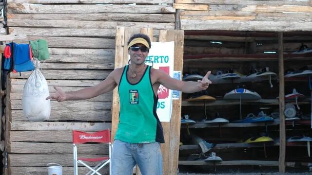 Felipe Lamanuzzi, el fundador de Puesto de Palos, en Cuesta del Viento en San Juan, se defiende.