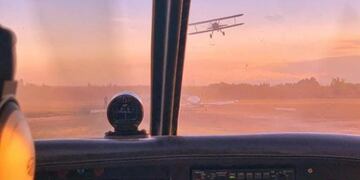 Acrobacias aéreas y vuelos sobre la cordillera, lo grandes atractvos del Aerocamping que se celebra este fin de semana en Mendoza. Foto: Gentileza Aerocamping